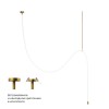 10388C Brass Потолочный светильник LOFT IT Thread