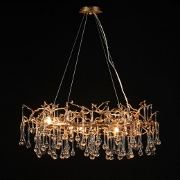 10068/800 GB Подвесная люстра LOFT IT Bijout