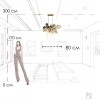 10401/800L Подвесная люстра LOFT IT Britannica