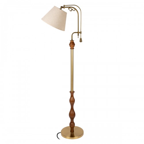 10569F Dark wood Торшер LOFT IT Elaine