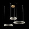 10135/3 Gold Подвесной светильник LOFT IT Crystal ring