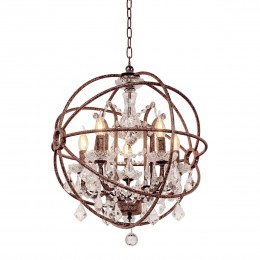 LOFT1897/6 Подвесная люстра LOFT IT Foucaults orb crystal