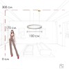 10407/1000 Подвесной светильник LOFT IT Oslo