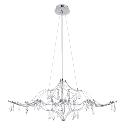 10587/1000 Silver Asfour Подвесной светильник LOFT IT Mira