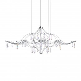 10587/1000 Silver Asfour Подвесной светильник LOFT IT Mira