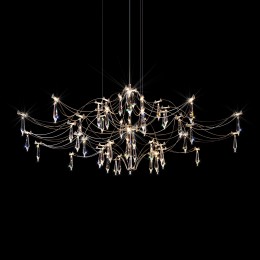 10587/1000 Silver Asfour Подвесной светильник LOFT IT Mira