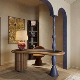 10513T Blue Настольная лампа LOFT IT Tulip