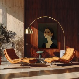 5001 Gold Торшер LOFT IT Arco