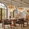 10580/600 Champagne Подвесная люстра LOFT IT Murano