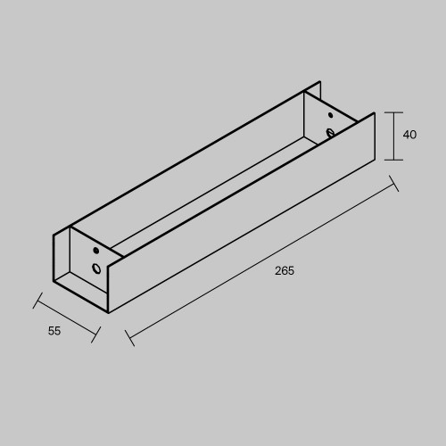 Комплектующие для трековой системы Technical TRA233-BB-B