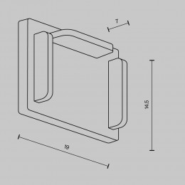 Комплектующие для трековой системы Technical TRA239EC-41B