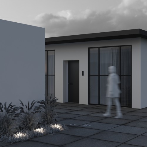 Ландшафтный светильник  Maytoni Outdoor Cane O504FL-L1B3K