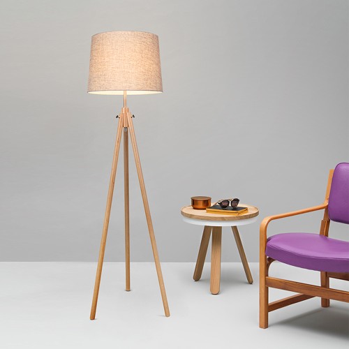Напольный светильник (торшер) Maytoni Calvin Z177-FL-01-BR