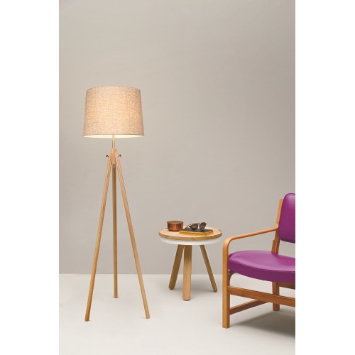 Напольный светильник (торшер) Maytoni Calvin Z177-FL-01-BR