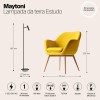 Напольный светильник (торшер) Maytoni Estudo Z010FL-L8B3K
