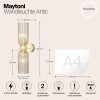 Настенный светильник (бра) Maytoni Antic MOD302WL-02CG