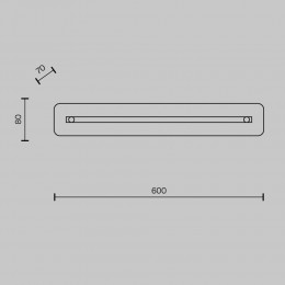 Настенный светильник (бра) Maytoni Maya P091WL-L13CH3K