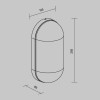 Настенный светильник (бра)  Maytoni Outdoor Candle O449WL-01GF