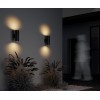 Настенный светильник (бра)  Maytoni Outdoor Rando O419WL-02B