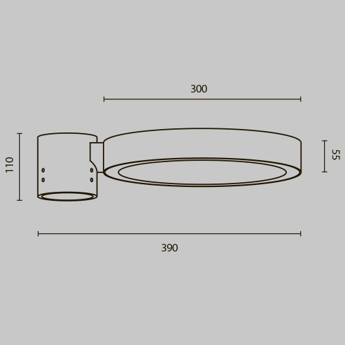 Парковый светильник  Maytoni Outdoor Dion O472H-L50GF3K