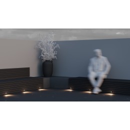 Подсветка для лестниц  Maytoni Outdoor Bil O015SL-L3B3K