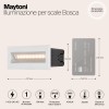Подсветка для лестниц  Maytoni Outdoor Bosca O045SL-L5W3K