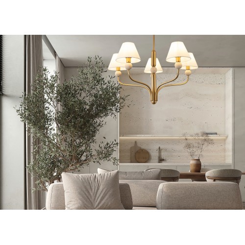 Подвесной светильник Freya FR2058PL-05BS