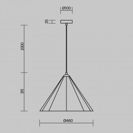Подвесной светильник Freya FR5479PL-01W