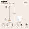 Подвесной светильник Maytoni Broni T434-PL-01-GR