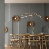 Подвесной светильник Maytoni Curve MOD156PL-L52G4K