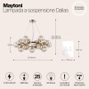Подвесной светильник Maytoni Dallas MOD548PL-25G