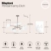 Подвесной светильник Maytoni Erich MOD221-PL-08-N