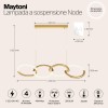 Подвесной светильник Maytoni Node MOD165PL-L40G3K