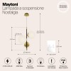 Подвесной светильник Maytoni Nostalgia MOD048PL-03G