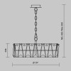 Подвесной светильник Maytoni Puntes MOD043PL-06CH
