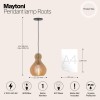 Подвесной светильник Maytoni Roots MOD192PL-01W