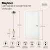 Подвесной светильник Maytoni Verticale MOD308PL-L9CG3K