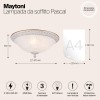 Потолочный светильник Maytoni Pascal C908-CL-03-W