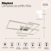 Потолочный светильник Maytoni Rida MOD015CL-L80W