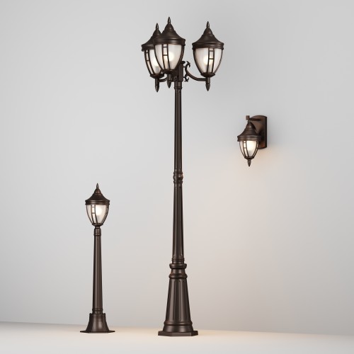 Садово-парковый светильник  Maytoni Outdoor Rivoli O026FL-03B