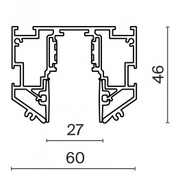 Шинопровод Technical TRX034-SCH-423B