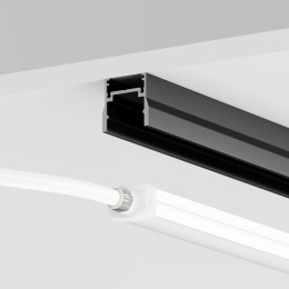 Токоведущий светильник для уличной трековой систем  Maytoni Outdoor Токоведущий светильник для уличной трековой системы Elasity IP O-TR001-LL-L30W3K