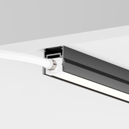 Токоведущий светильник для уличной трековой систем  Maytoni Outdoor Токоведущий светильник для уличной трековой системы Elasity IP O-TR001-LL-L30W3K