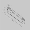 Трековый светильник Technical TR196-3-10W4K-B