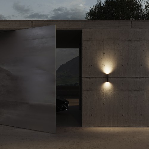 Уличный настенный светильник  Maytoni Outdoor Tube O508WL-L5B3K