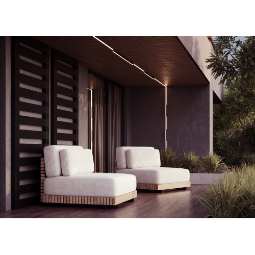 Уличный трековый светильник  Maytoni Outdoor Basis O-TR02-1-S-12WB4K