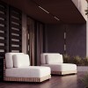 Уличный трековый светильник  Maytoni Outdoor Basis O-TR02-1-S-12WB4K
