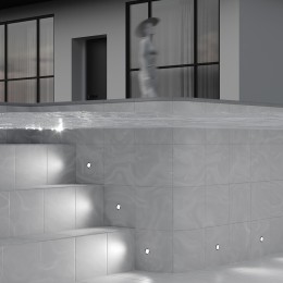 Уличный встраиваемый светильник  Maytoni Outdoor Orbis O518DL-L3S3K