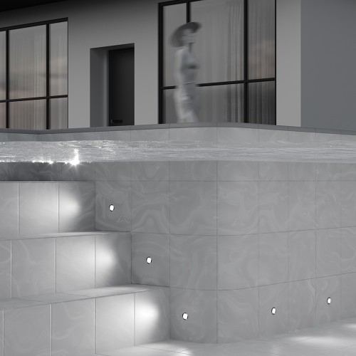 Уличный встраиваемый светильник  Maytoni Outdoor Orbis O518DL-L3S3K