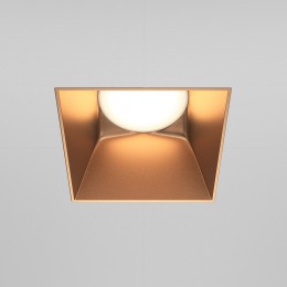 Встраиваемый светильник Technical DL051-01-GU10-SQ-WMG